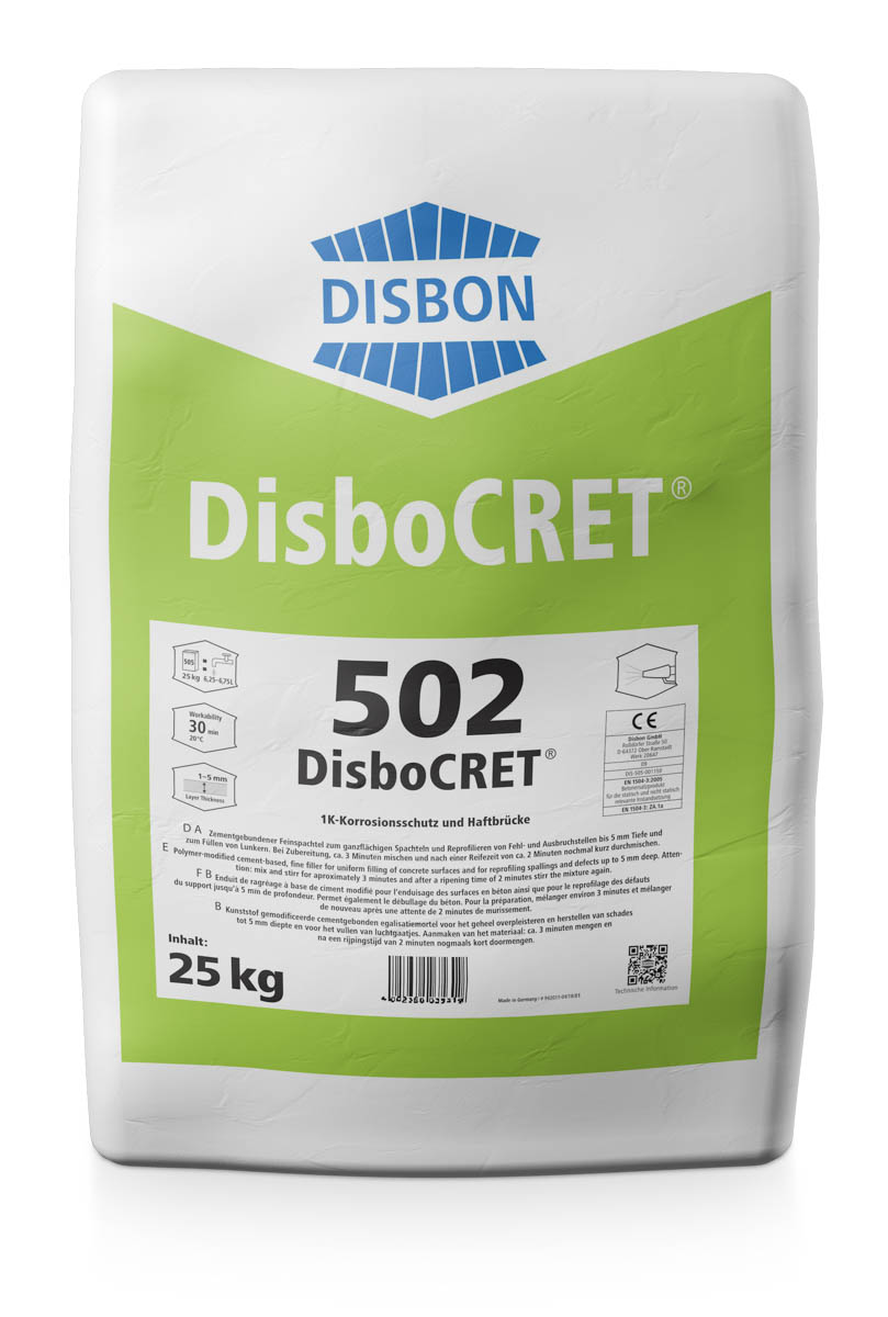 Disbon 502 Disbocret 10,0 kg Protec Plus Grau